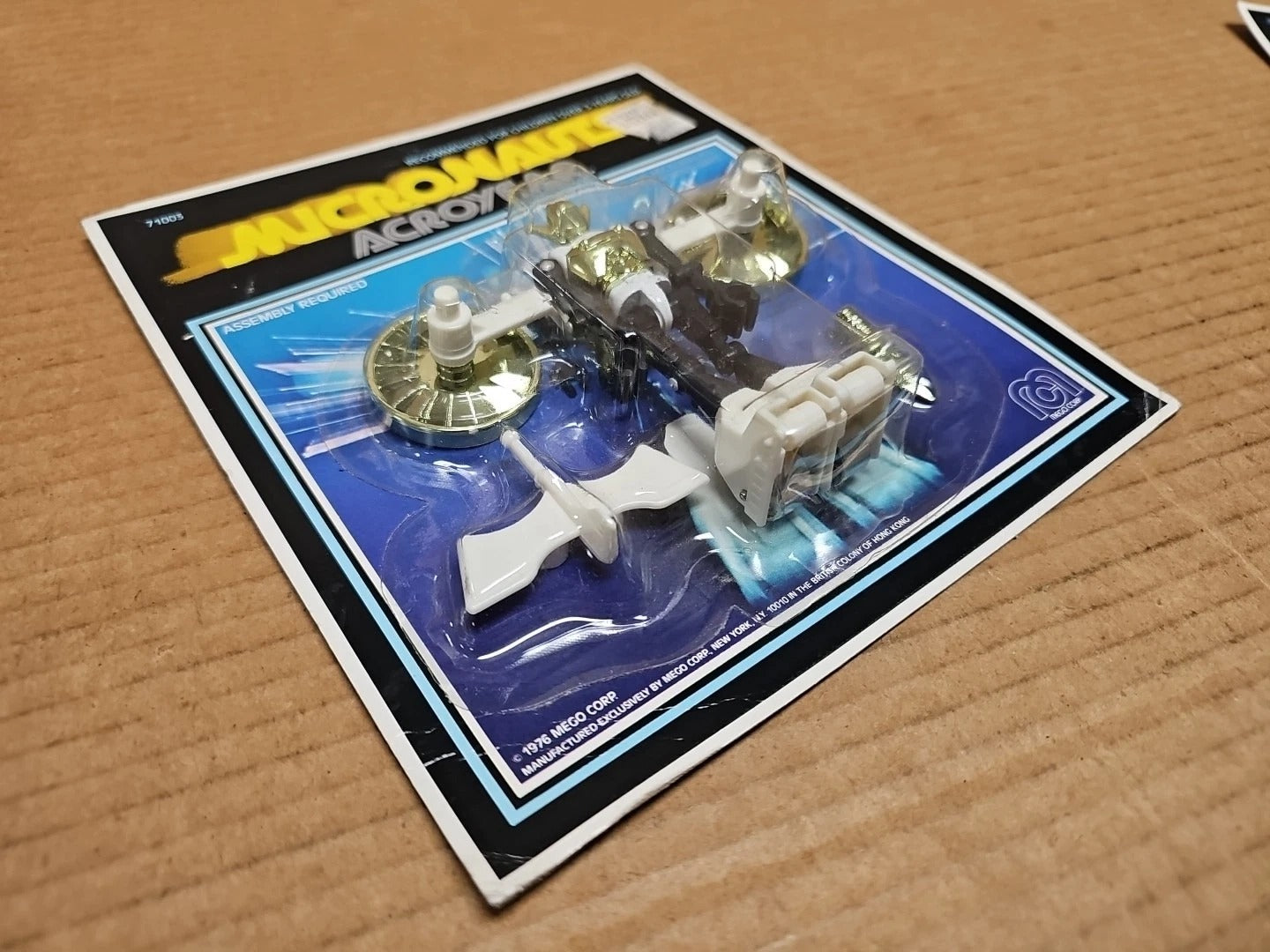 2 Lot Mego MICRONAUTS Acroyear 1976 Figure Brand Sealed UNPUNCHED & II 1977