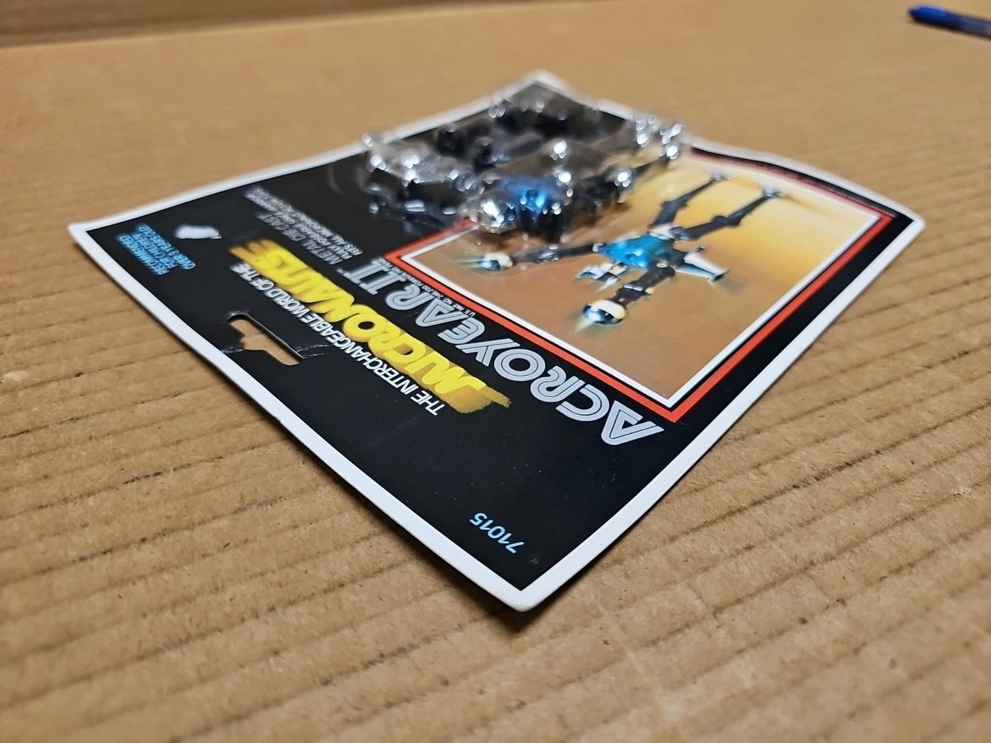 2 Lot Mego MICRONAUTS Acroyear 1976 Figure Brand Sealed UNPUNCHED & II 1977