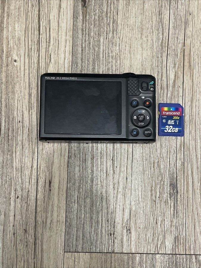 Canon PowerShot SX610 HS Wi-Fi 20.2MP Digital Camera - Black