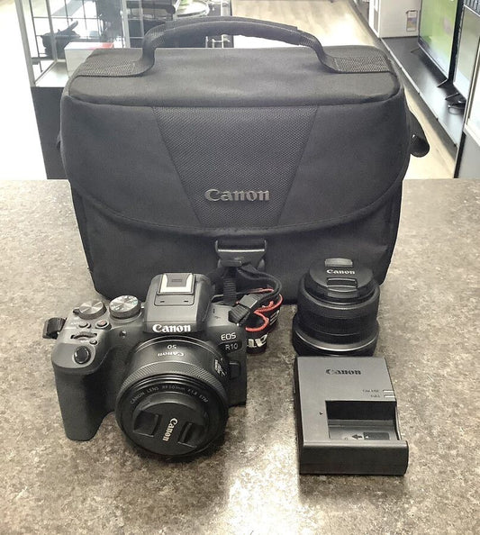 CANON EOS-R10 MIRRORLESS CAMERA