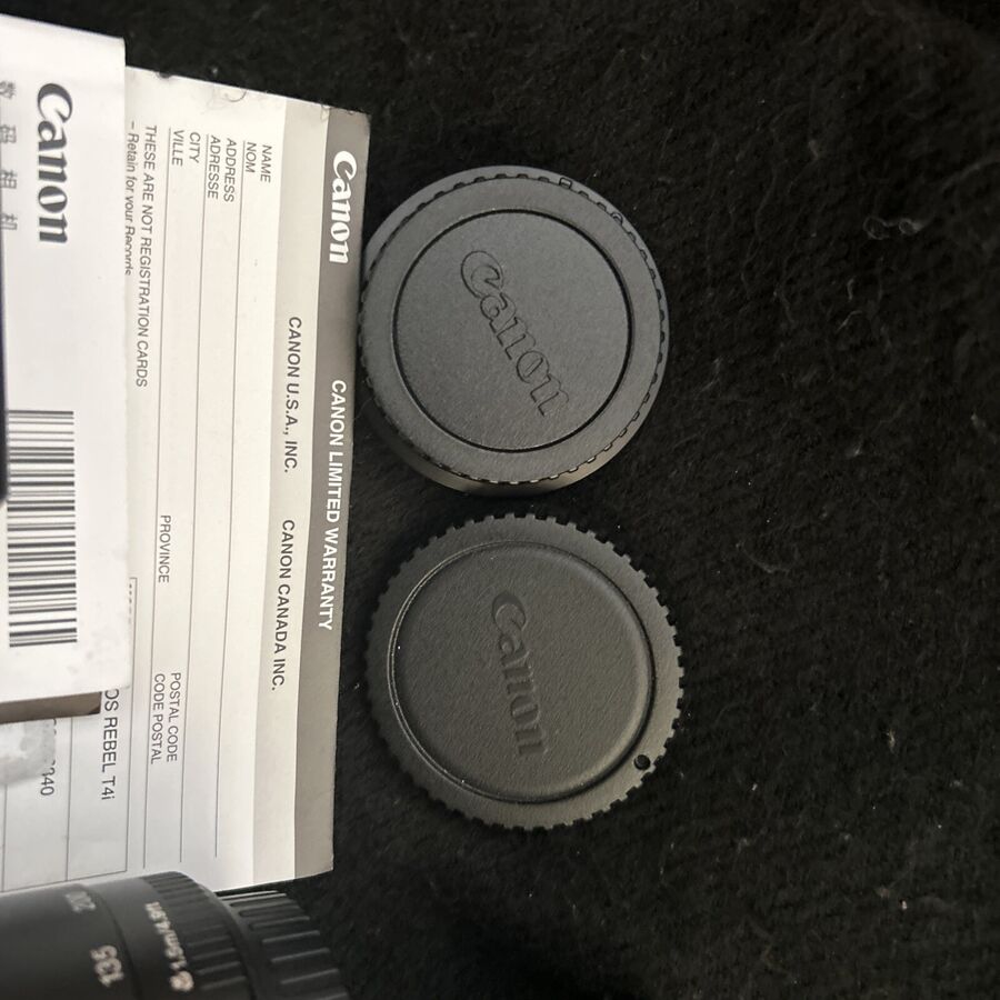 Canon EOS Rebel T7 DSLR Camera with EF18-55mm and EF 75-300mm Lenses